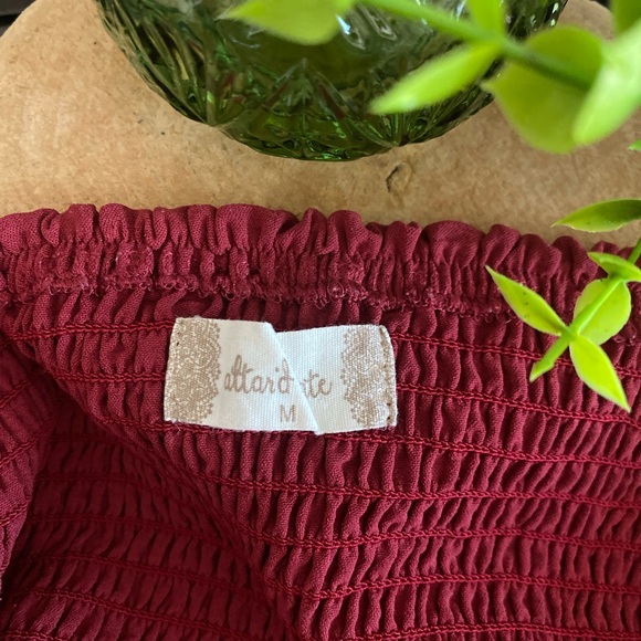 Altar’d State Cropped Blouse with Full Sleeves - Picture 7 of 11